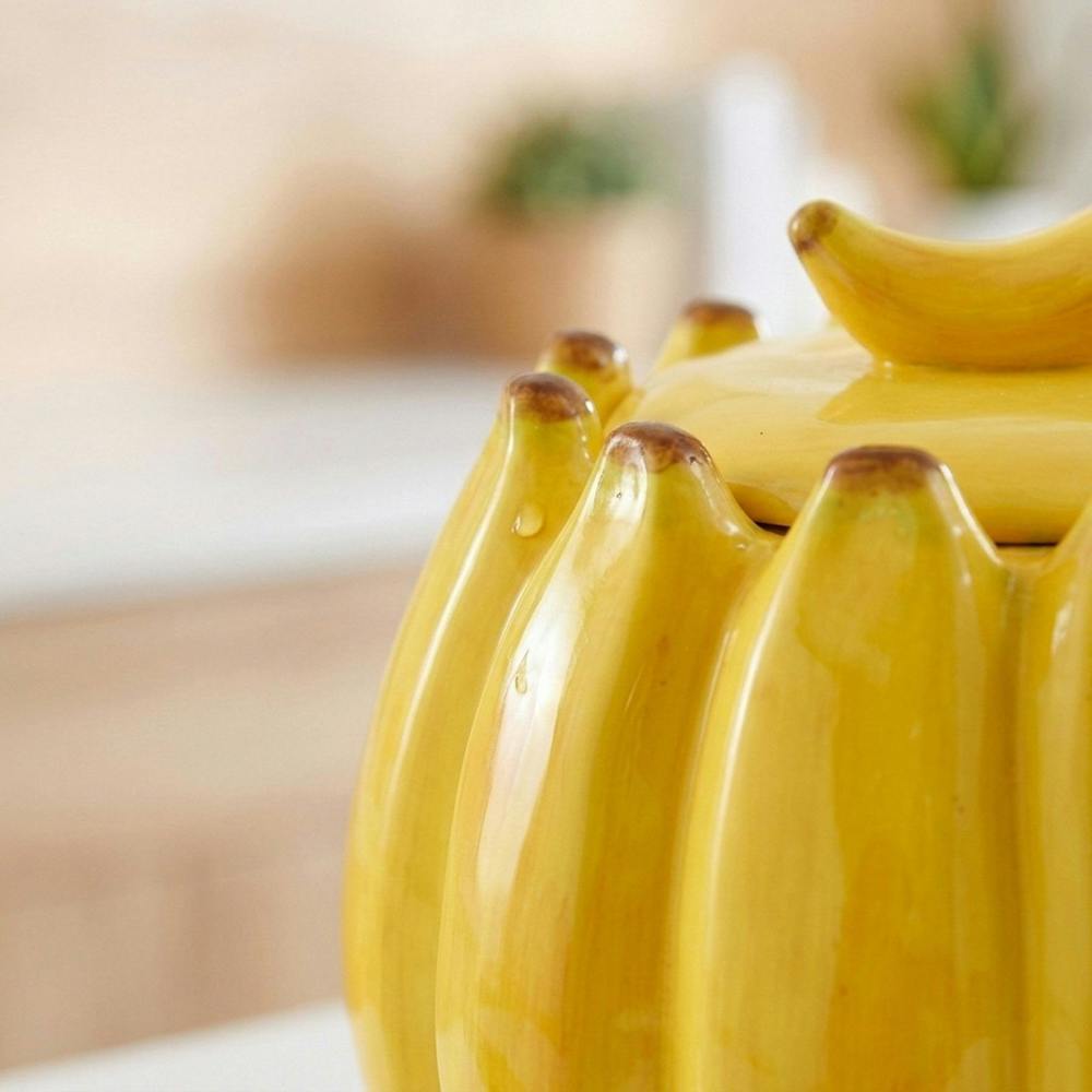 Garden Greatness Introduce Decorative Banana Storage Jar