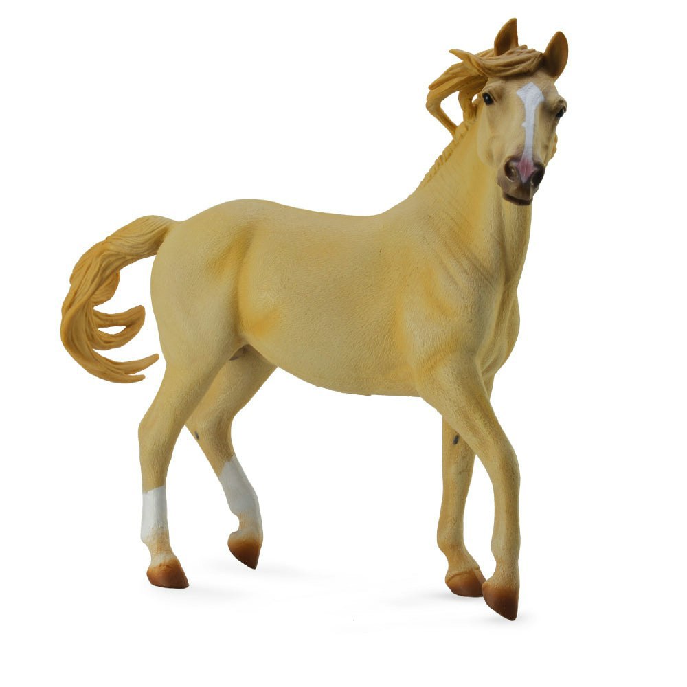 CollectA Mustang Stallion Horse Toy - Hand-Painted And Designed By Experts