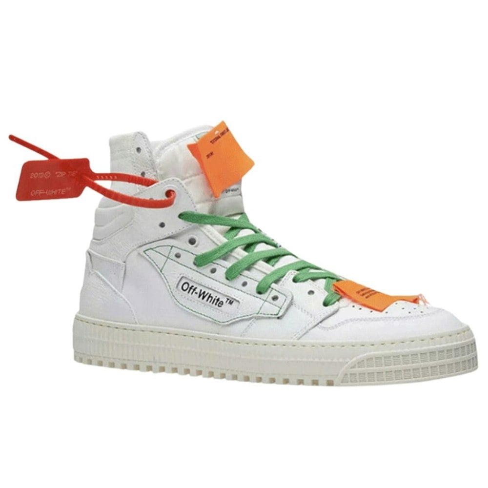 Off-White Off Court 3.0 White High Top Leather Sneakers