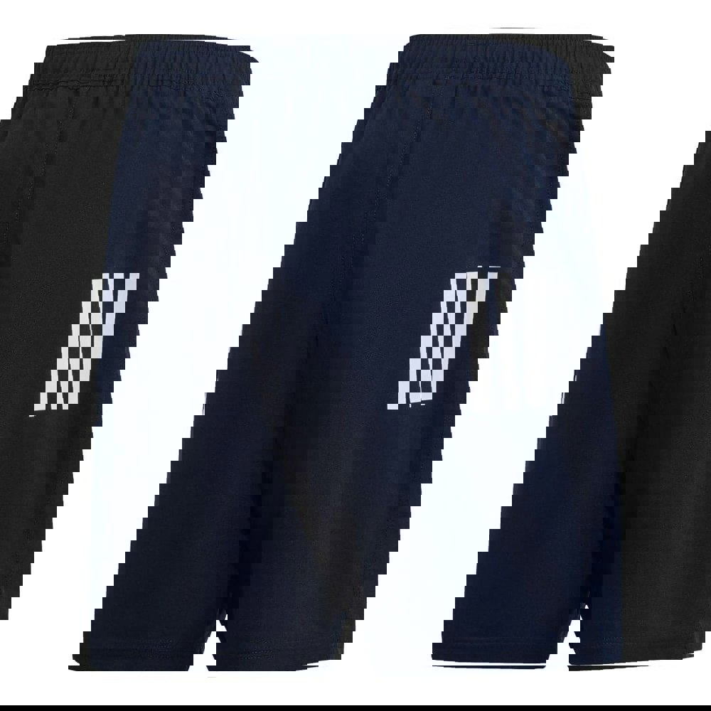 Adidas Mens Striped Rugby Shorts - Navy/White