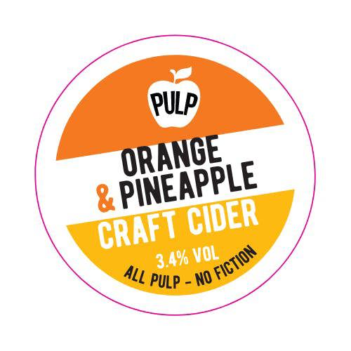Celtic Marches Pulp Orange and Pineapple 3.4% 330ml Cans