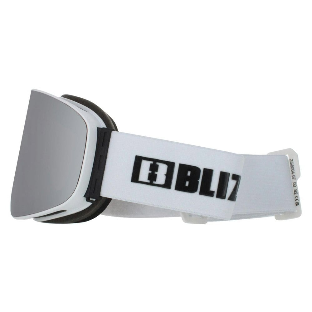Bliz Ski Goggles Flow ZG8004-0700 Matte White Pink Silver Mirror