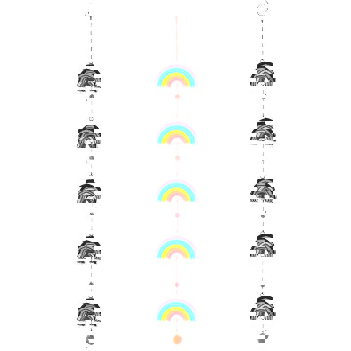 Serano 60cm String of Rainbows Suncatcher