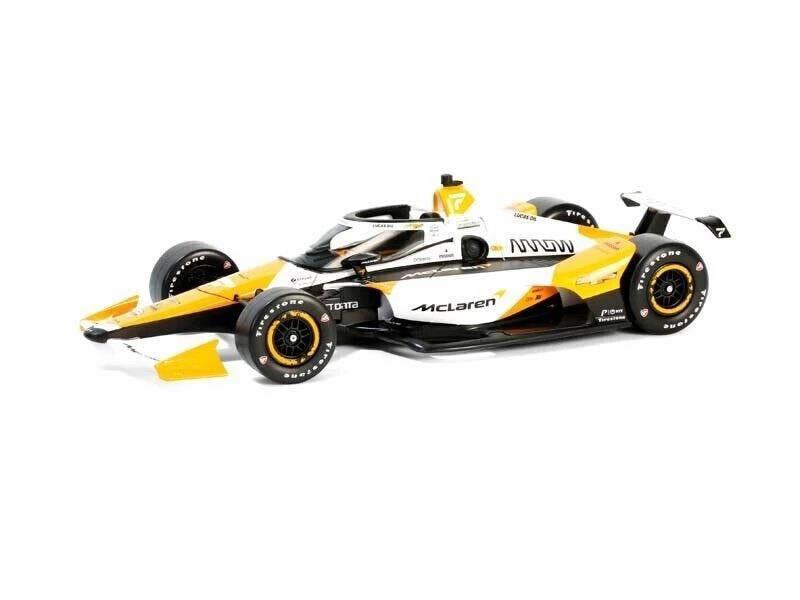 MCSlots Alexander Rossi #7 2024 Indycar Arrow McLaren 1:18 Scale Greenlight 11238