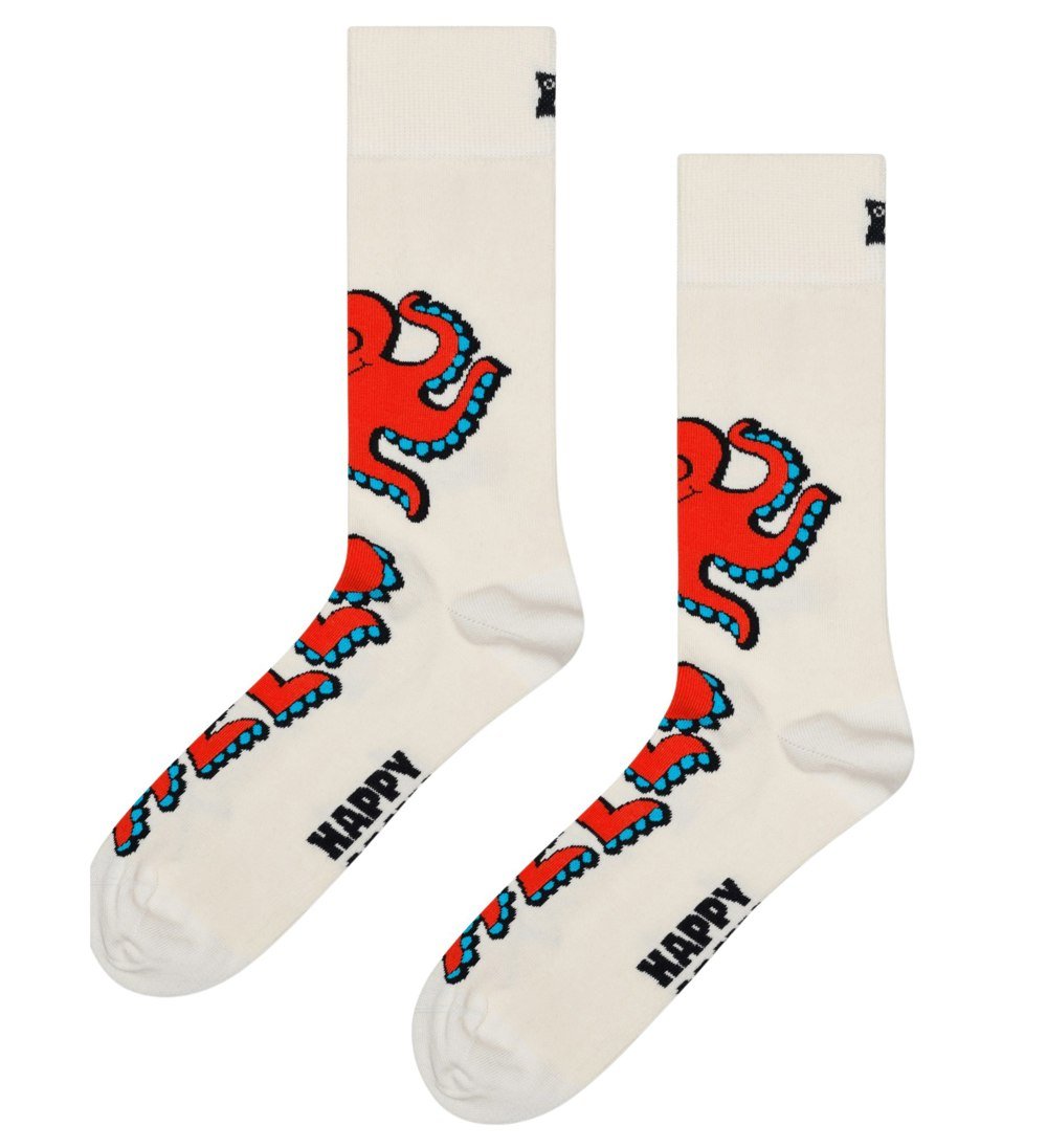 Happy SocksSocks SingleHelloctopus Socks, whiteBoxers - and - Briefs.net