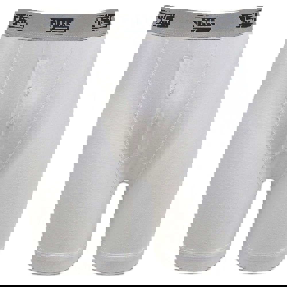 Duke Mens D555 London Driver Cotton Boxer Shorts (Pack of 3) - Black/White/Grey