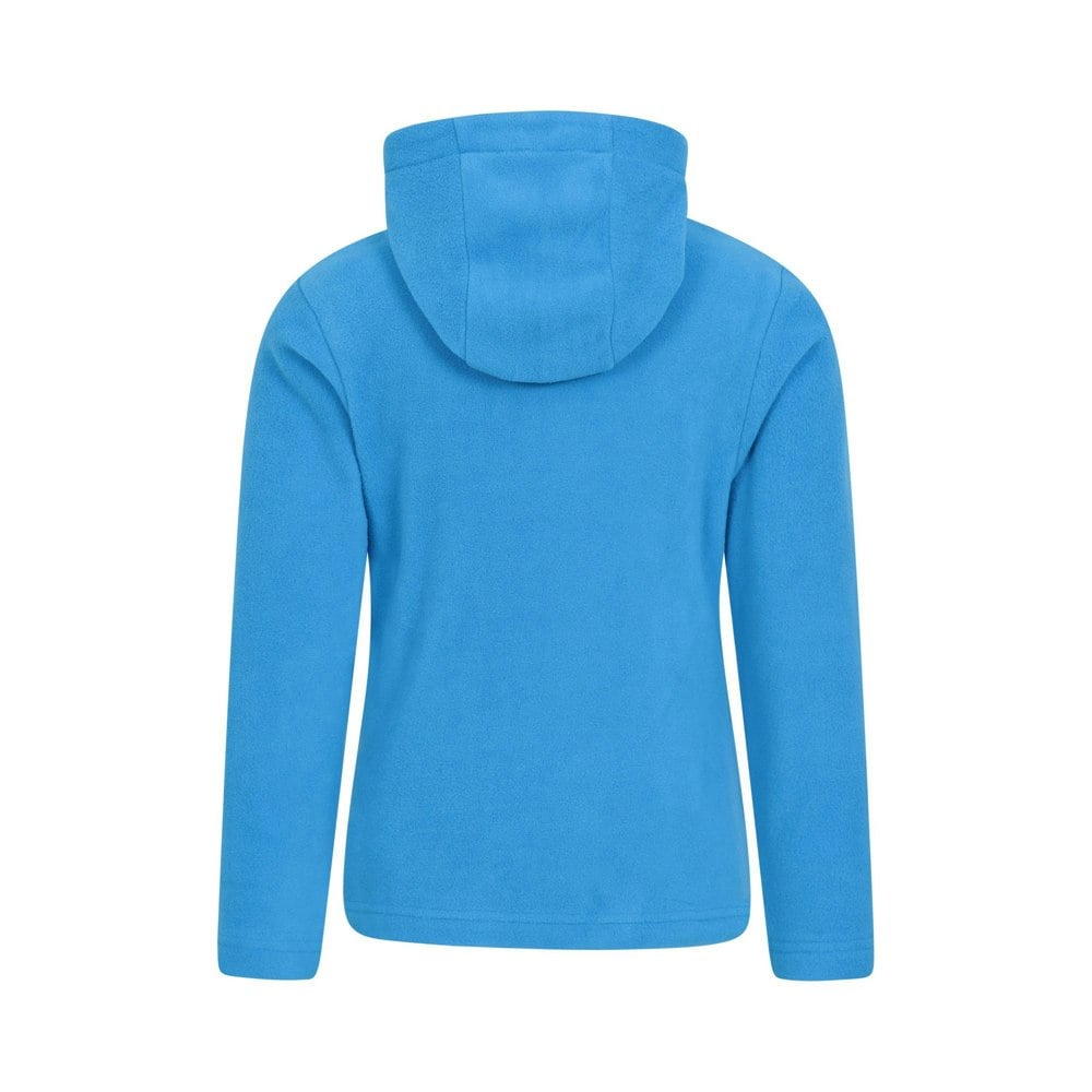 Mountain Warehouse Kids Camber II Fleece Hoodie - Cobalt