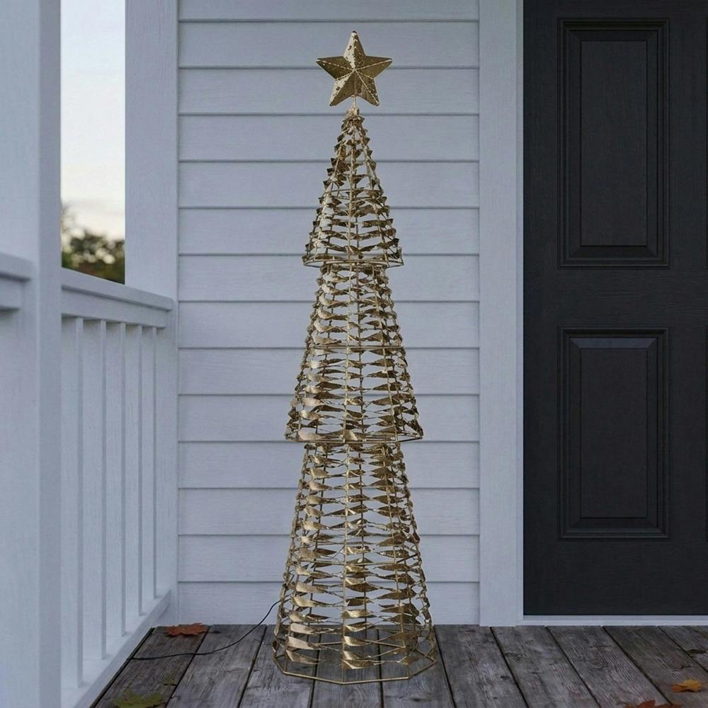 Garden Greatness Gold Foil LED Decorative Tree Light