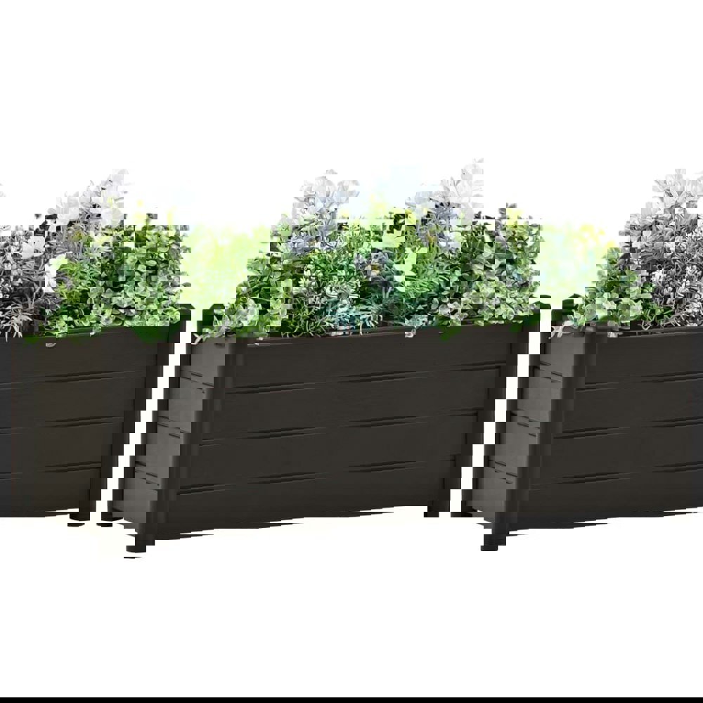 Berkfield Garden Raised Bed PP Anthracite 100x43x35 cm