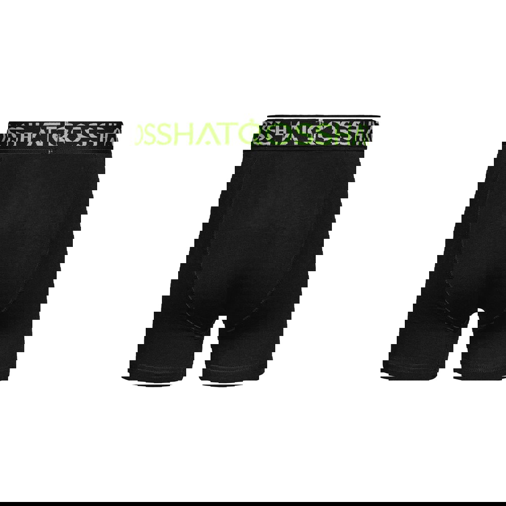 Crosshatch Mens Chasma Boxer Shorts (Pack of 3) - Black