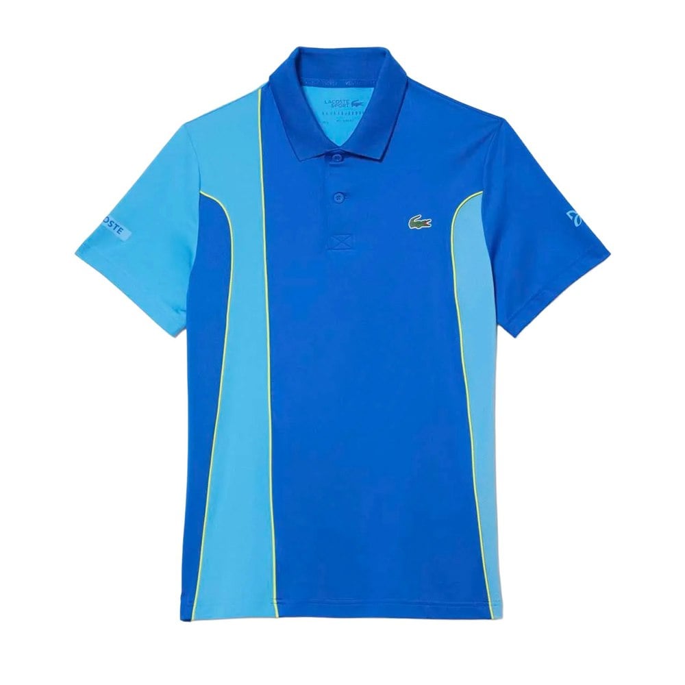 Lacoste Mens Novak Djokovic Regular Polo Shirt - Multicoloured