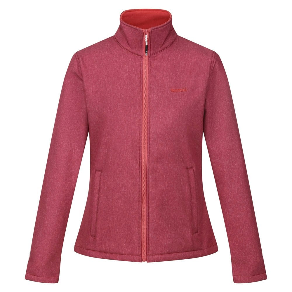 Regatta Women's Connie V Softshell Walking Jacket - Rumba Red/Mineral Red