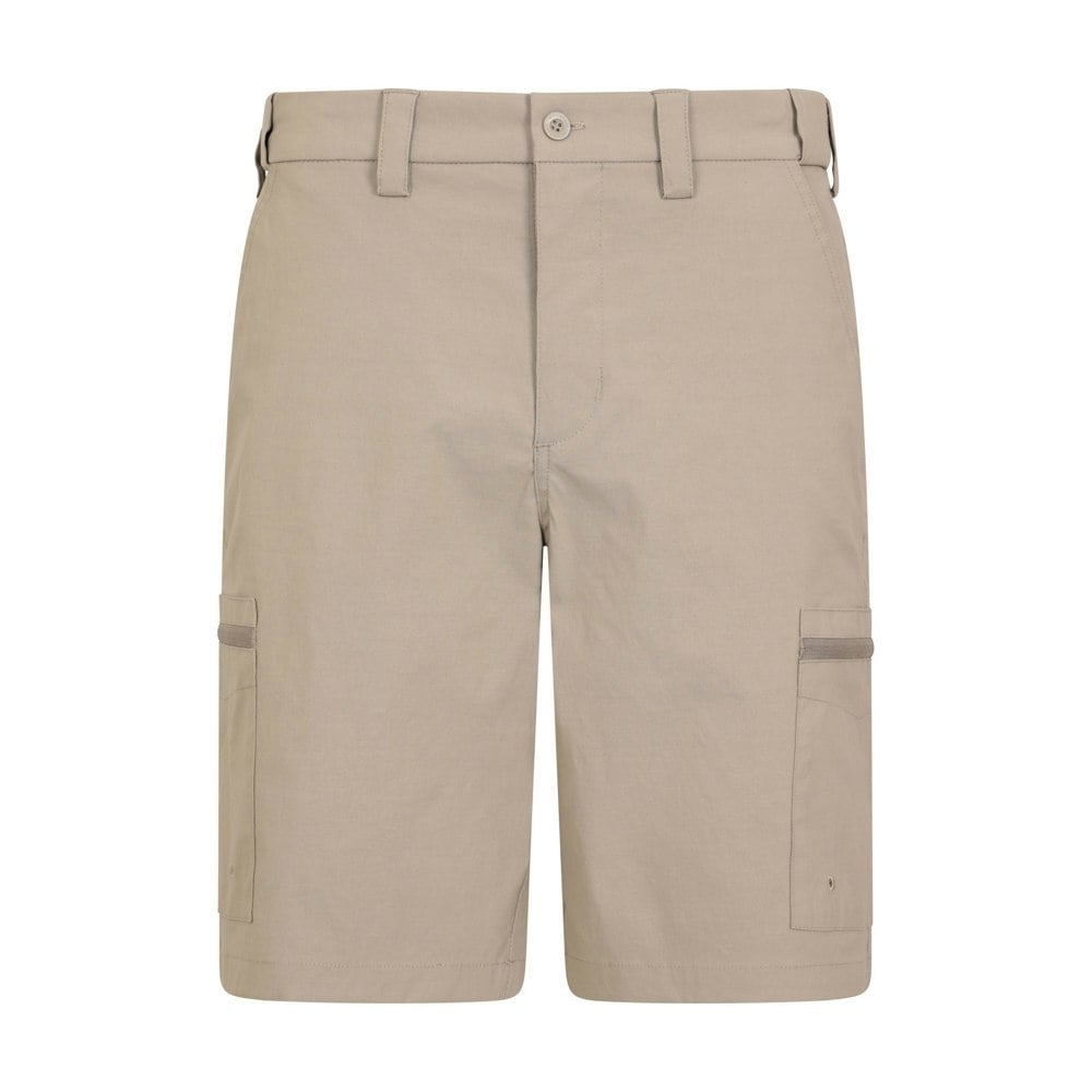 Mountain Warehouse Mens Trek Cargo Shorts - Dark Beige