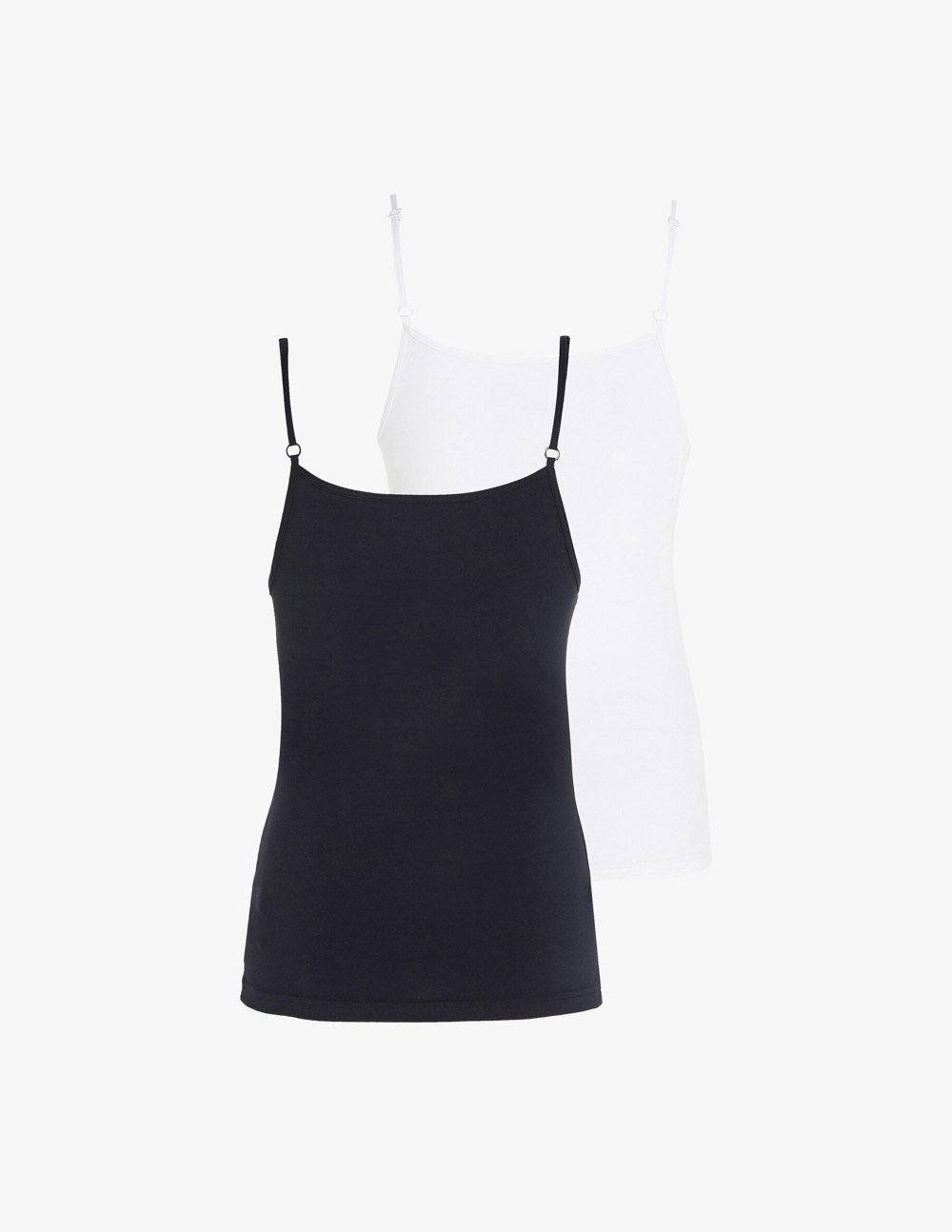 Tommy Hilfiger CAMI 2 Pack Womens Underwear White/Desert Sky