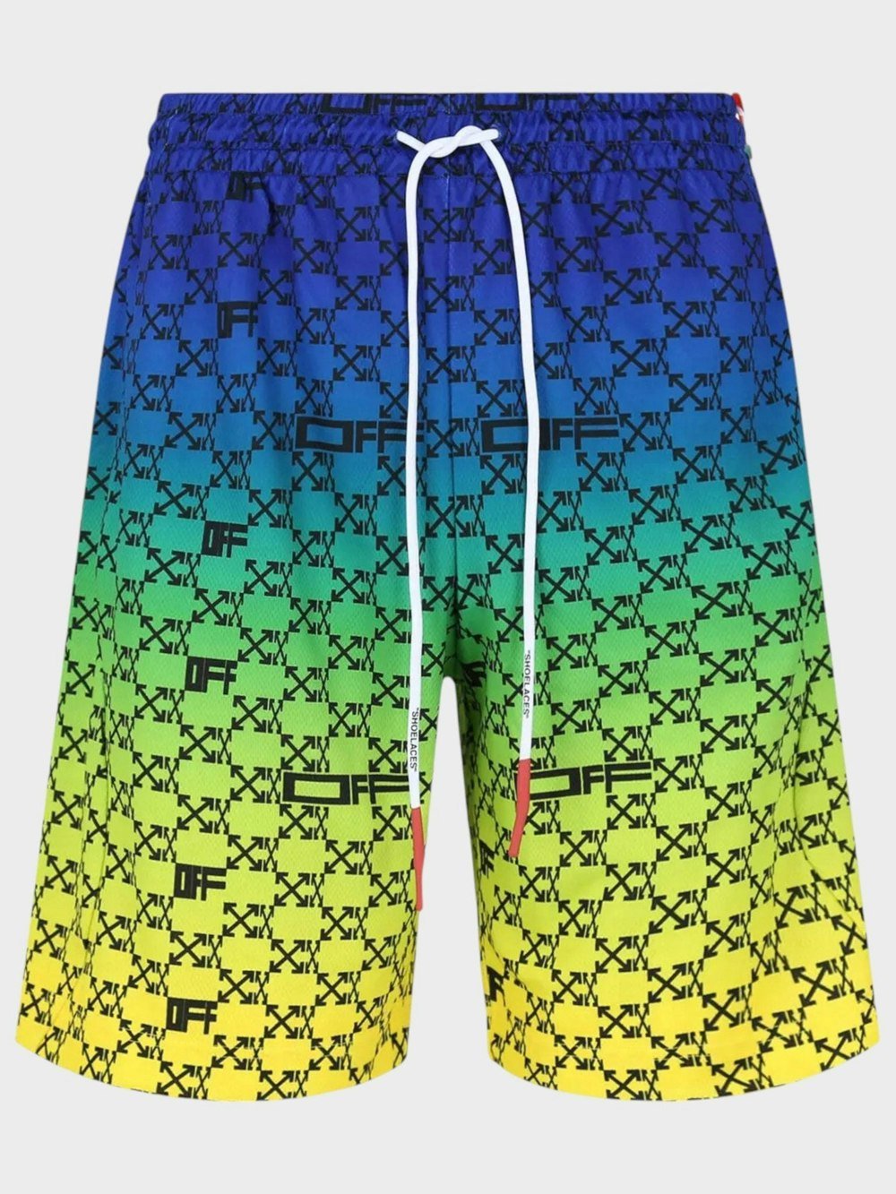 Off - White Athletic Monogram Shorts - Supplied FashionOff - White