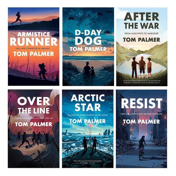 Tom Palmer Conkers Series 6 Book Set - Armistice Runner, D-Day Dog, After the War & more