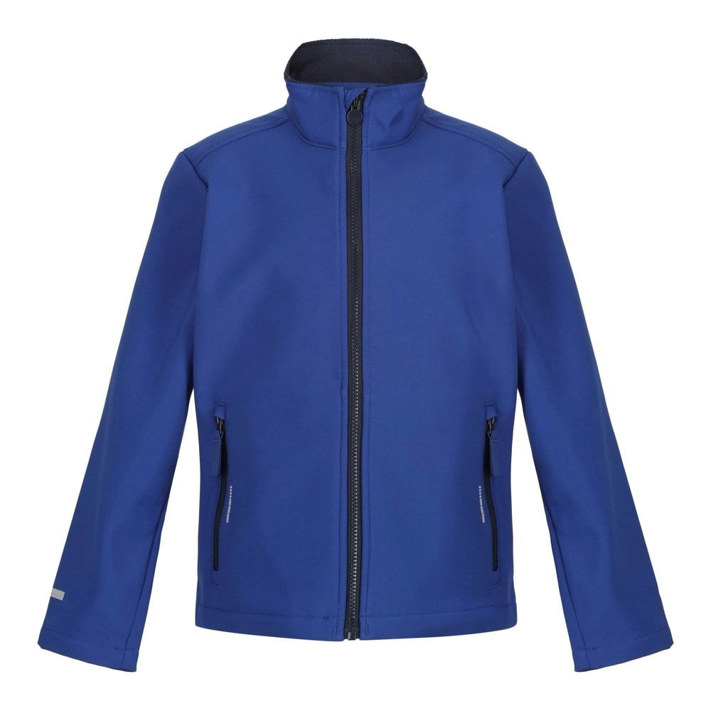 Regatta Boy's Ablaze 2 Layer Soft Shell Jacket - New Royal/Navy