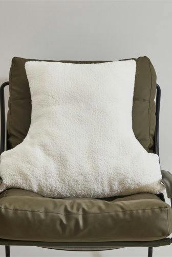 Ezysleep Soft Sherpa Fleece Support Pillow
