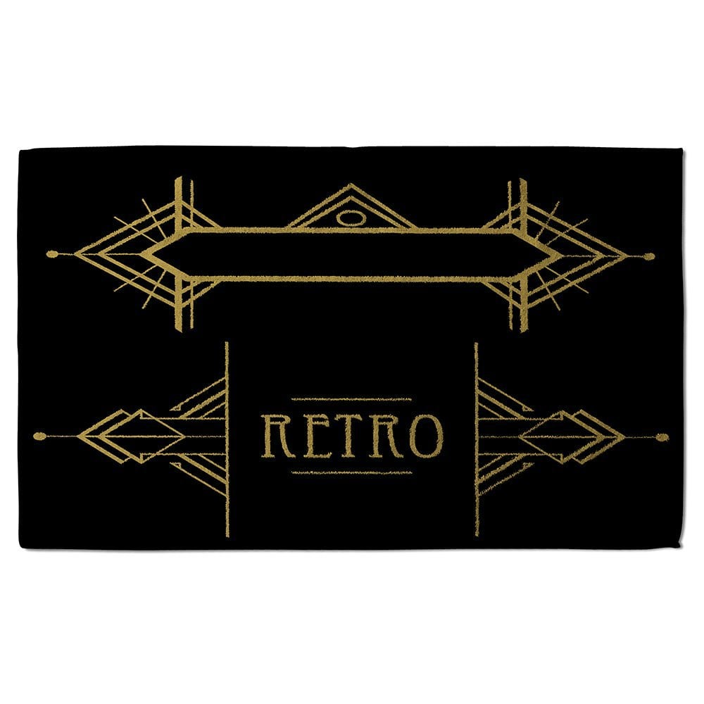 Benjamin Tate Design Art Deco Retro (Bath Towel)