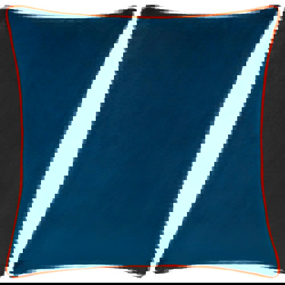Furn D'Azure Piped Abstract Cushion Cover - Multicoloured