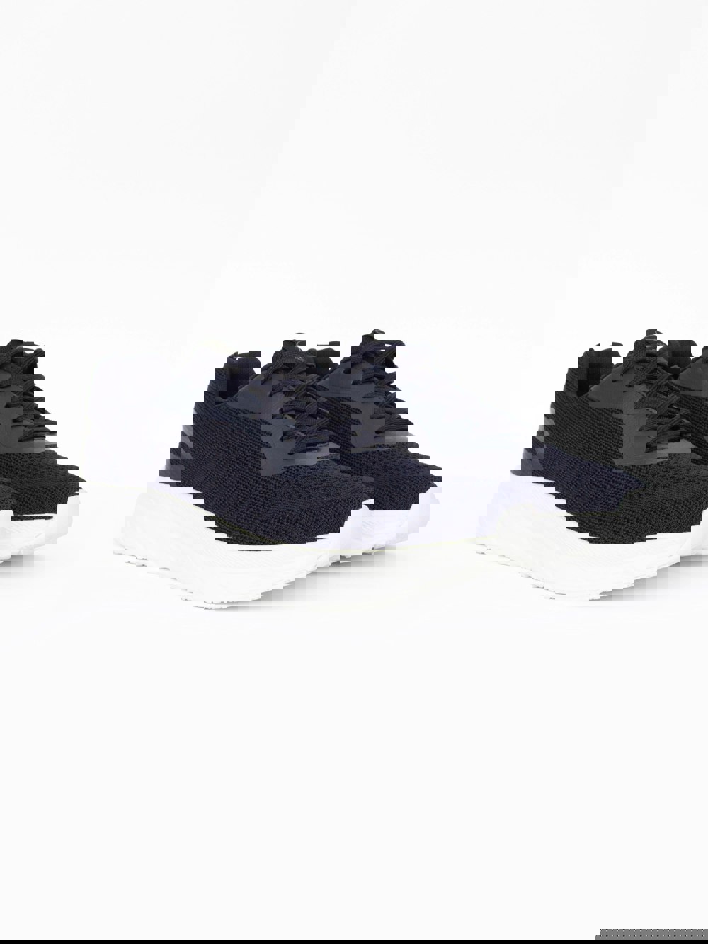 Crosshatch Lennart Trainers Navy/White