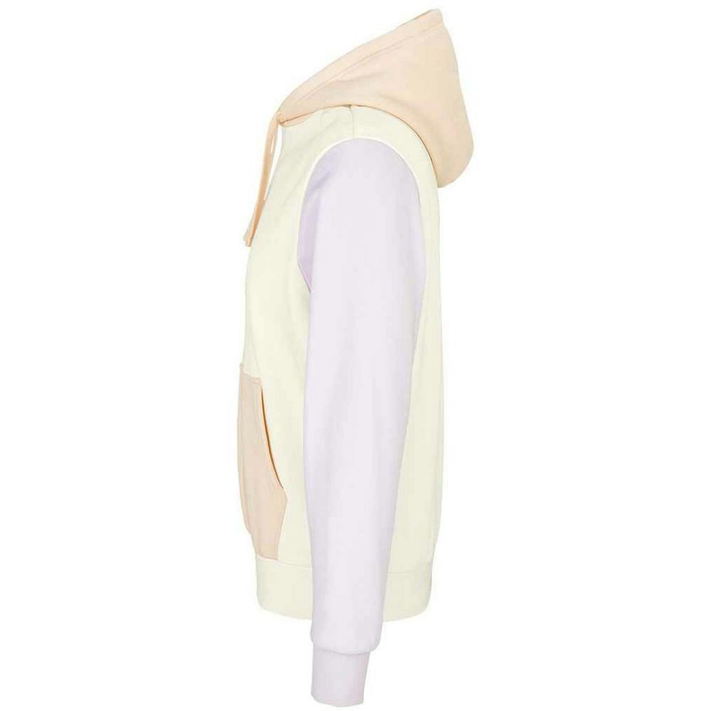 SOLS Unisex Adult Collins Contrast Organic Hoodie - Off White