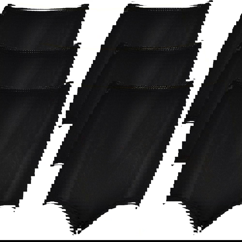 Sloggi 24/7 3-Pack Microfibre Maxi Briefs, Black