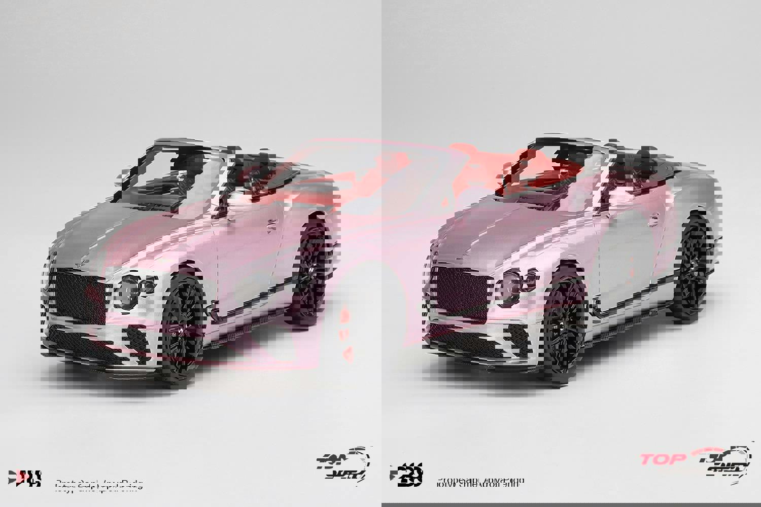 TSM Bentley Continental GT Convertible Passion Pink 1:18 Scale TSM TS0289