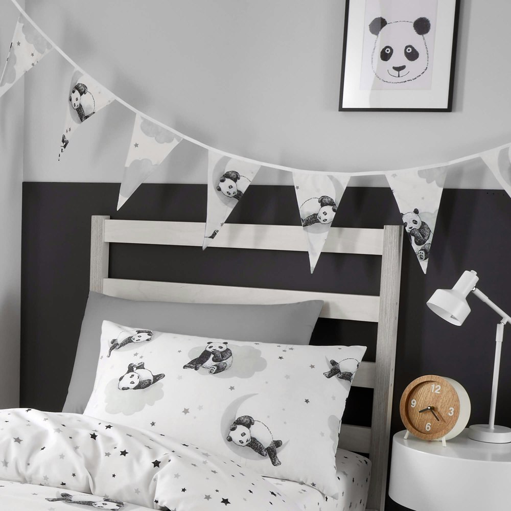 Sleepy Panda Bunting Bunting - Happy Linen Company