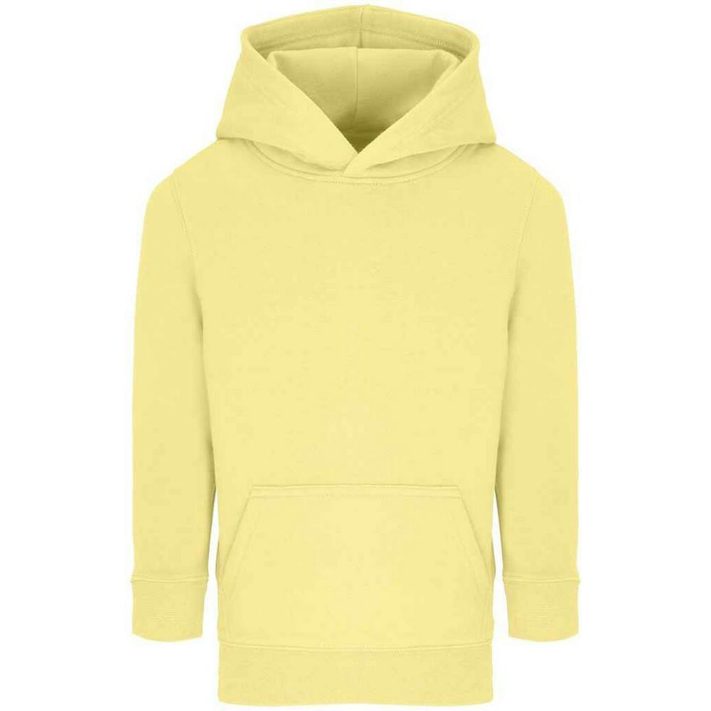 SOLS Childrens/Kids Connor Hoodie - Light Yellow - Light Yellow - 80% Cotton/20% Recycled Polyester