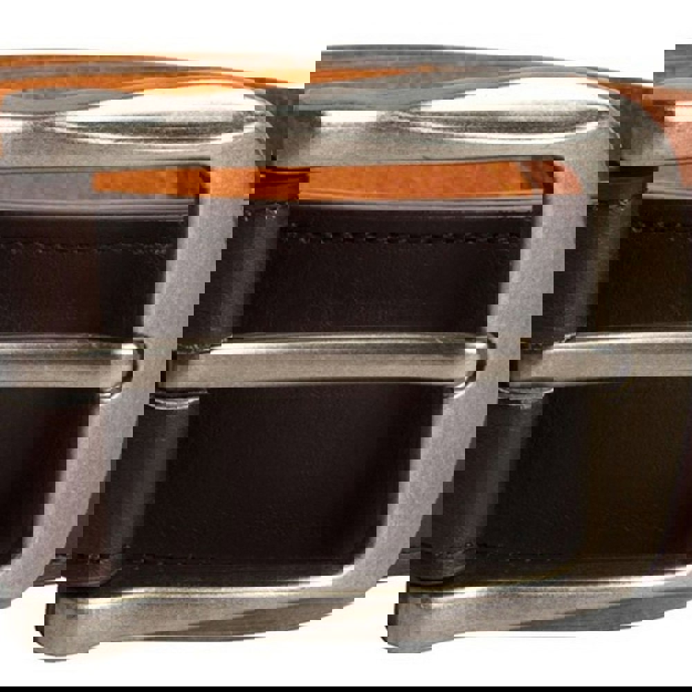 Duke Mens D555 Harrison Bonded Leather Waist Belt - Brown