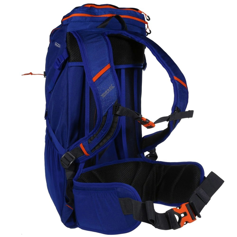 Regatta Blackfell III 35L Rucksack - Surfspray Blue/Blaze Orange