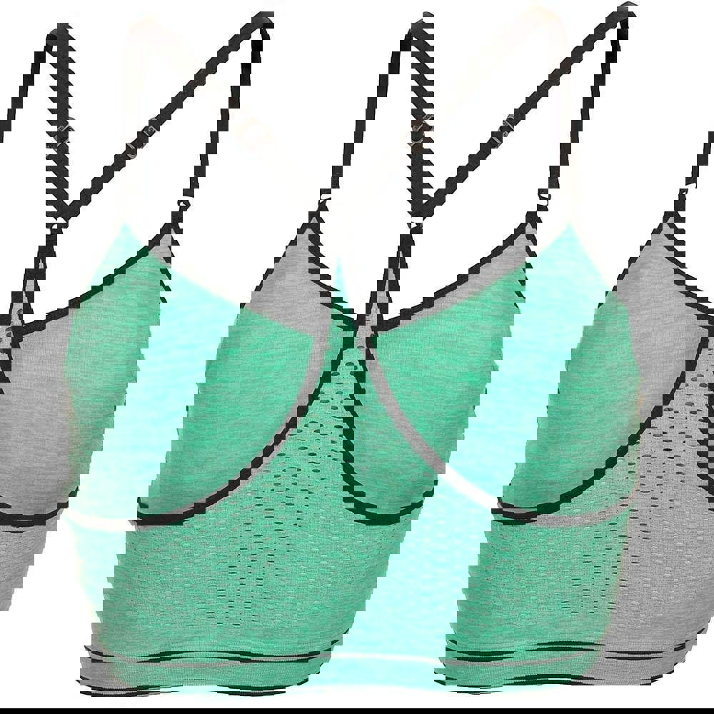 Diesel POKA-S Stretch Jersey Bralette, Green