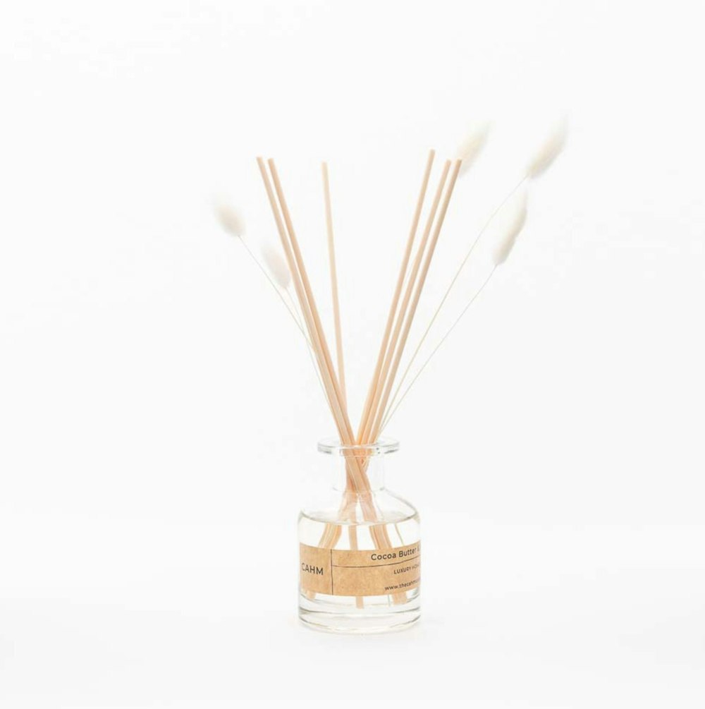 CAHM Cocoa Butter & Vanilla Reed Diffuser - Clear | Rackhams