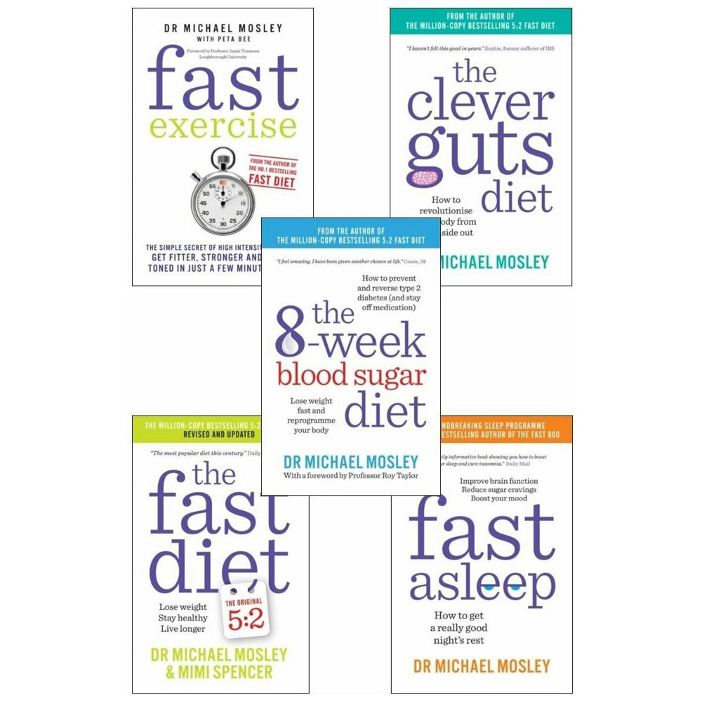 Dr Michael Mosley 5 Books Collection Set The 8 Week Rackhams Dr Michael Mosley 5 Books Collection Set The 8 Week Rackhams