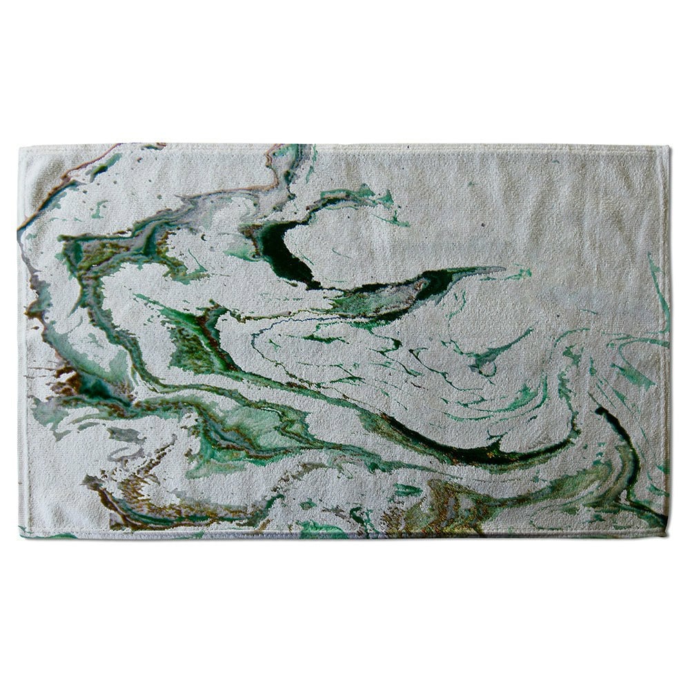 Benjamin Tate Design Green Marble (Bath Towel)