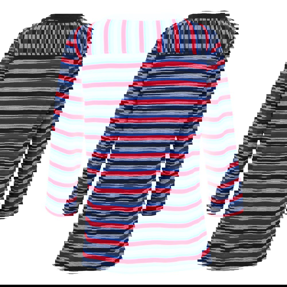 Regatta Women's Baylette II Striped T-Shirt - Navy