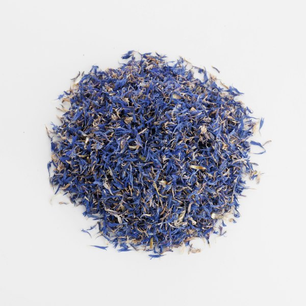 blue cornflower petals