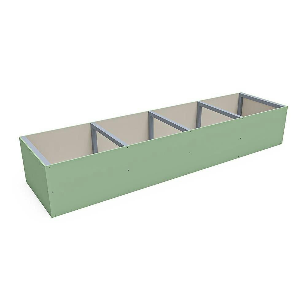 Dunster House Green Garden Bed Planter 2400mm x 600mm x 400mm