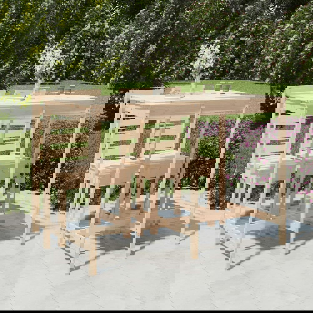 Berkfield Garden Table 159.5x82.5x110 cm Solid Wood Pine