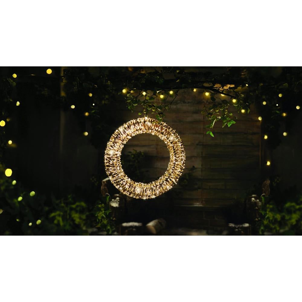 Scotts of Stow GoldTwist Wreath 50cm LV
