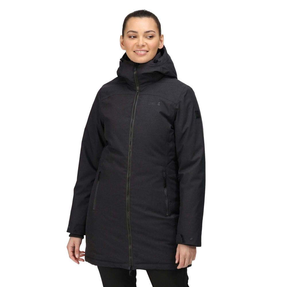 Regatta Womens/Ladies Voltera III Heated Waterproof Jacket - Ash