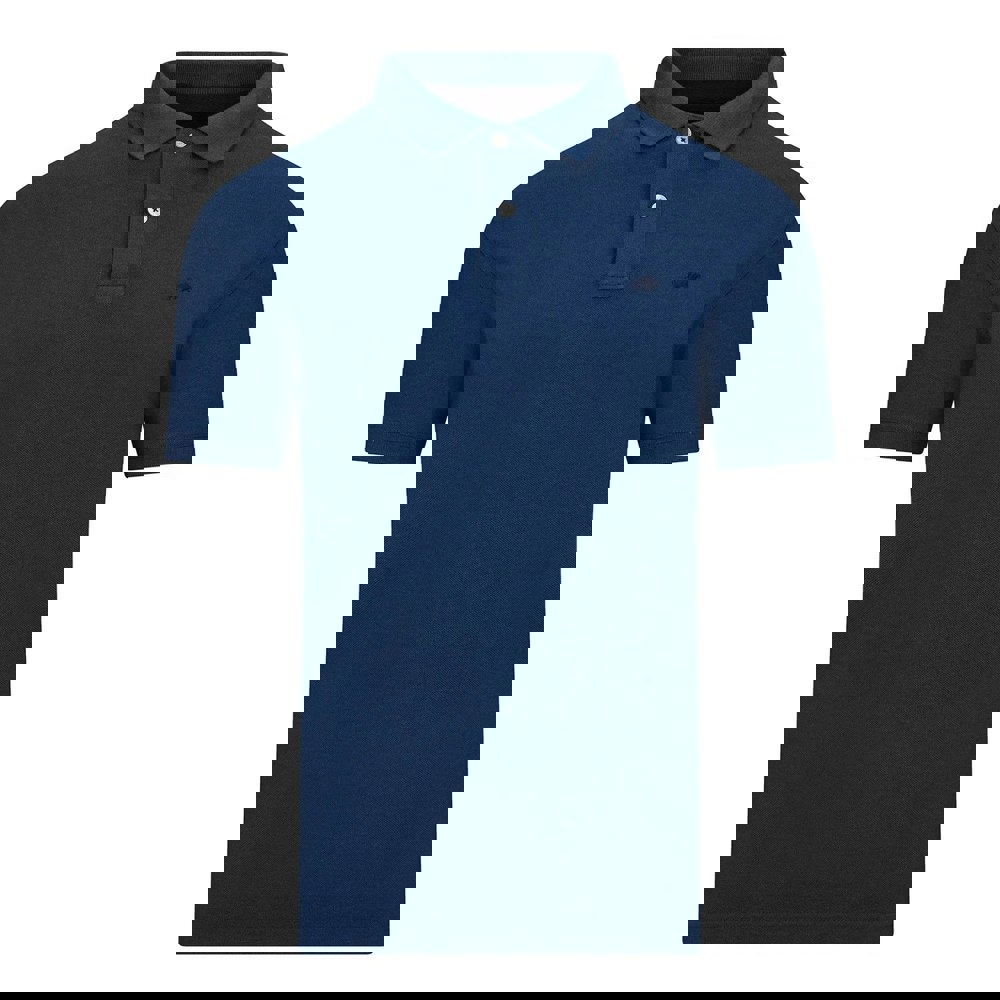 Raging Bull Mens Classic Organic Polo Shirt - Denim