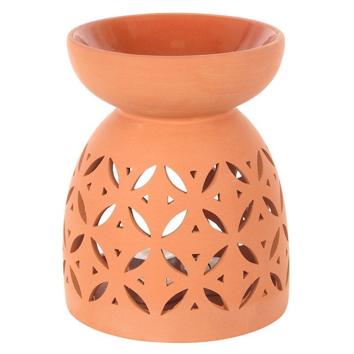Serano Giant Terracotta Oil Burner and Wax Warmer