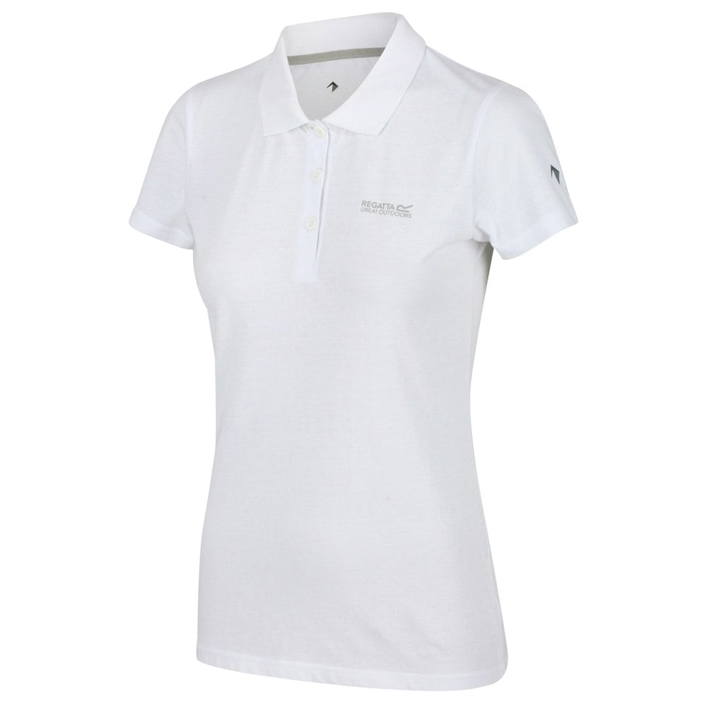 Regatta Womens Sinton Polo Shirt - White