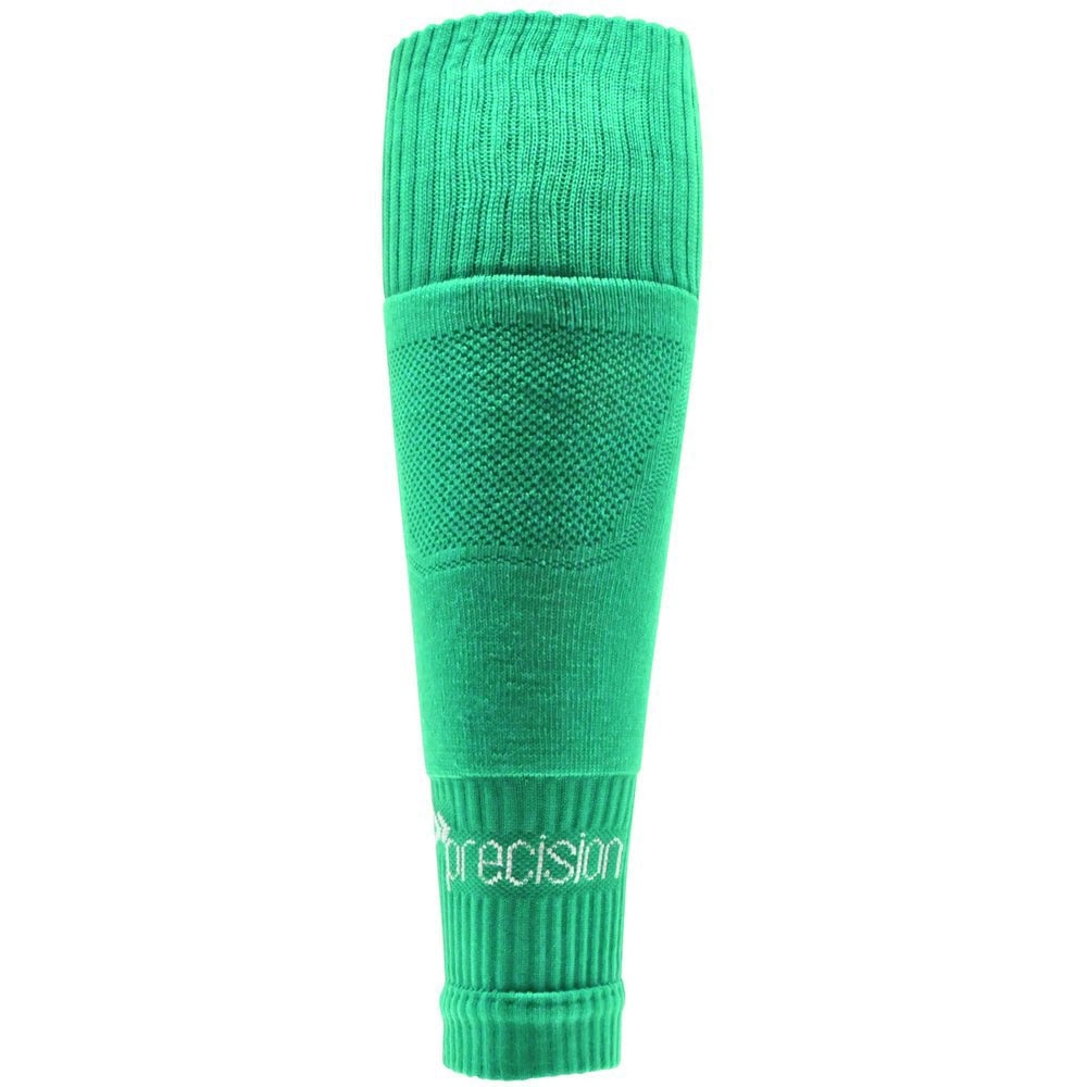 JUNIOR SIZE 12-6 Pro Footless Sleeve Football Socks - EMERALD GREEN Stretch Fit 