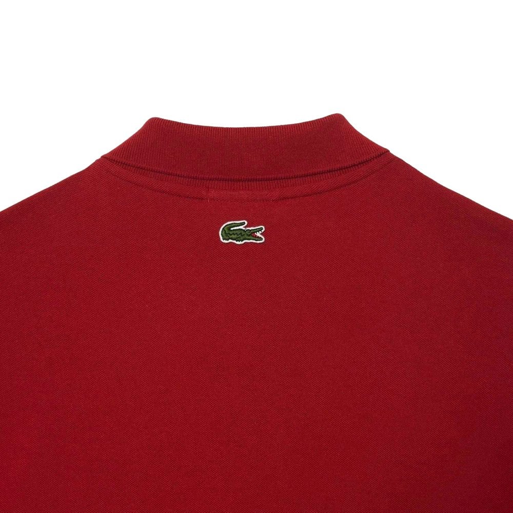 Lacoste Unisex Adult Mini Pique Stretch Regular Polo Shirt - Red