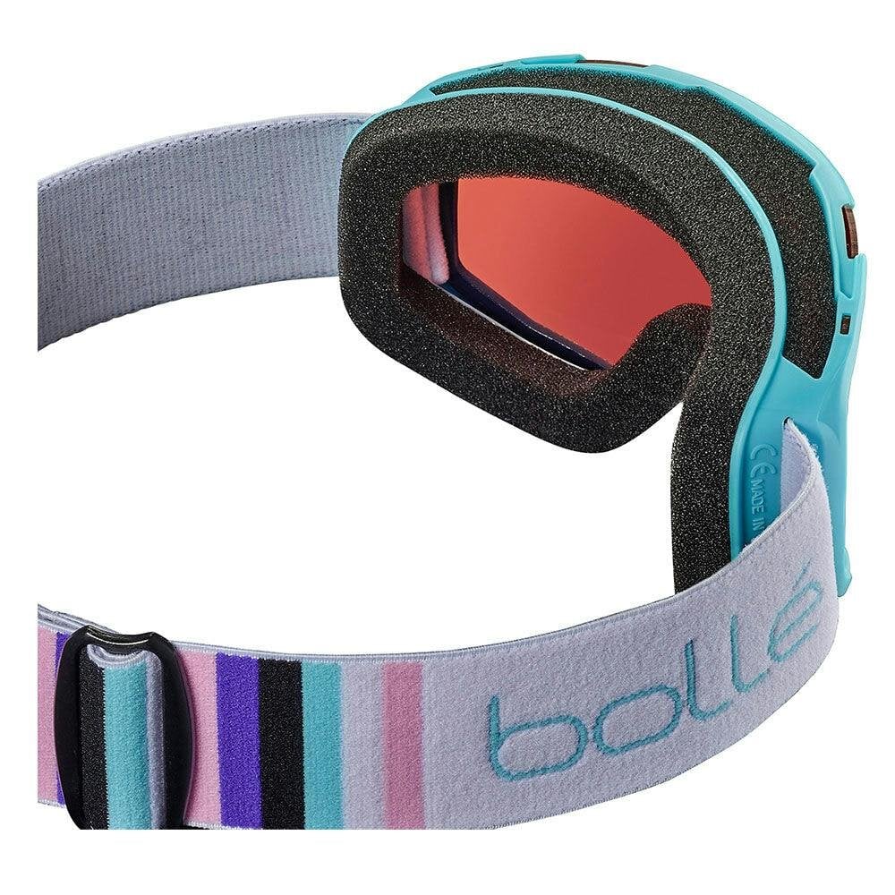 Bolle ROCKET - Matte Blue & White with Rosy Bronze Lens