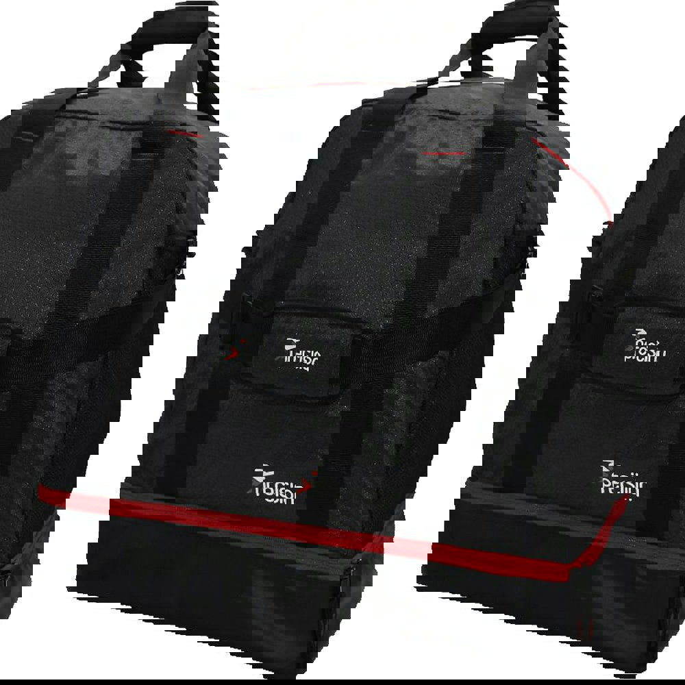 47x23x36cm Players Twin Kit Bag - GREY/RED 44L Boot/Shoe Compartment Football