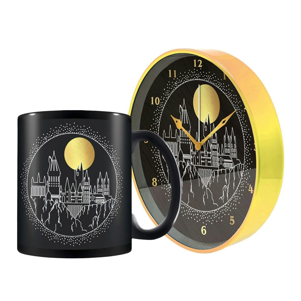 Harry Potter Moon Mug Set - Black/Gold